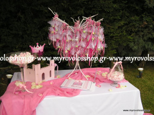 τραπέζι βιβλίου ευχών με κεράσματα και γλυκά – candy bar, οργάνωση και διακόσμηση βάπτισης μυροβολος, κτημα aqua dream, Πάρνηθα