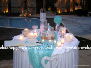 τραπέζι βιβλίου ευχών με κεράσματα και γλυκά – candy bar, οργάνωση και διακόσμηση βάπτισης μυροβολος, κτήμα νικολέλη