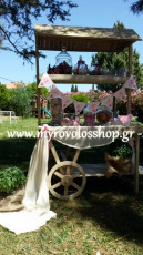 Candy Bar and Lemonade Bar, Τραπέζι Βιβλίου Ευχών, Παρουσίαση Μπομπονιέρων Βάπτισης, κεράσματα και γλυκά βάπτισης, Οργάνωση από το κατάστημά μας ΜΥΡΟΒΟΛΟΣ, εκκλησία Αγία Αικατερίνη εντός του ιδρύματος Βρεφών στους Αγίους Αναργύρους στο Πάρκο Τρίτση