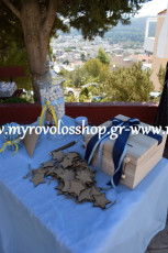 Candy Bar and Lemonade Bar, Τραπέζι Βιβλίου Ευχών, Παρουσίαση Μπομπονιέρων Βάπτισης, κεράσματα και γλυκά βάπτισης, Οργάνωση από το κατάστημά μας ΜΥΡΟΒΟΛΟΣ, εκκλησία Άγιος Γεώργιος στο Δάσος Χαιδαρίου