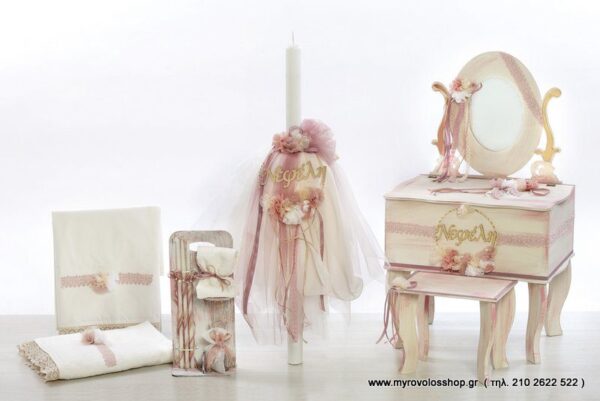 Set  Κοριτσιού Vintage Romantic Boudoir SET-K-BELL2121