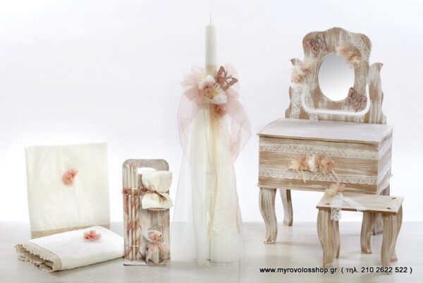 Set  Κοριτσιού Romantic Mirror Boudoir SET-K-BELL2132