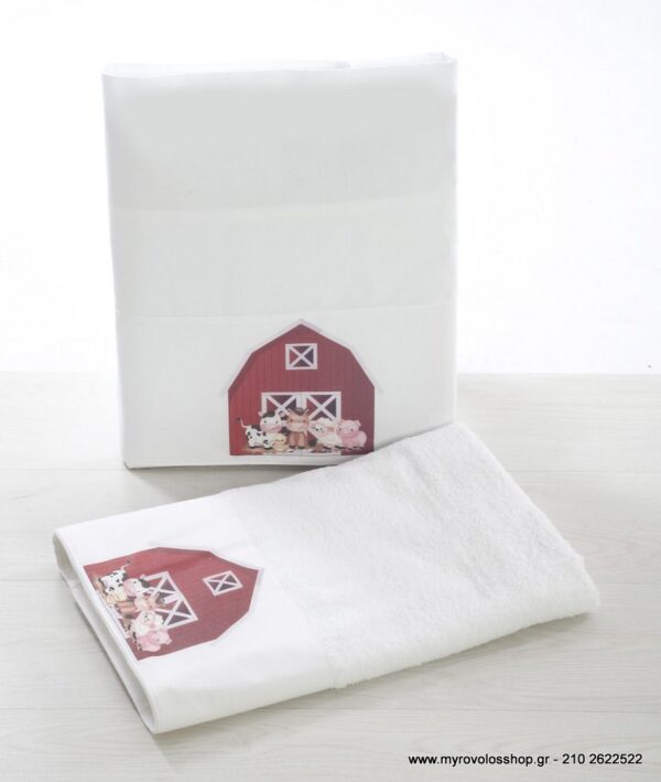 Set  Αγοριού ή Κοριτσιού baby farm animals SET-K-BELL2259 - Image 3