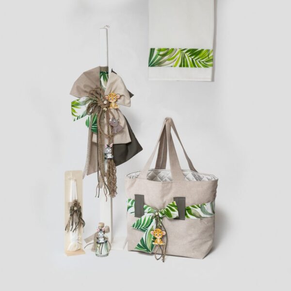 Set Βάπτισης Αγοριού θέμα Baby Animals SET-AE440
