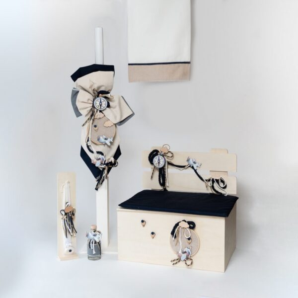 Set Βάπτισης Αγοριού θέμα Airplane Travel SET-AE456