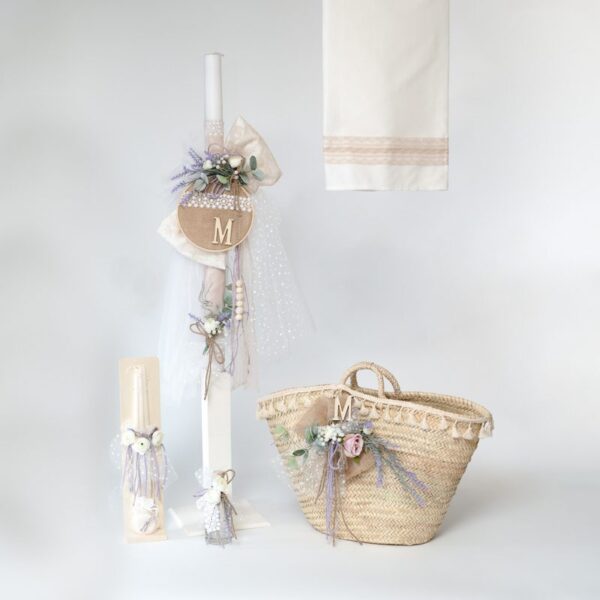 Set Βάπτισης Κοριτσιού Spring season SET-KE422