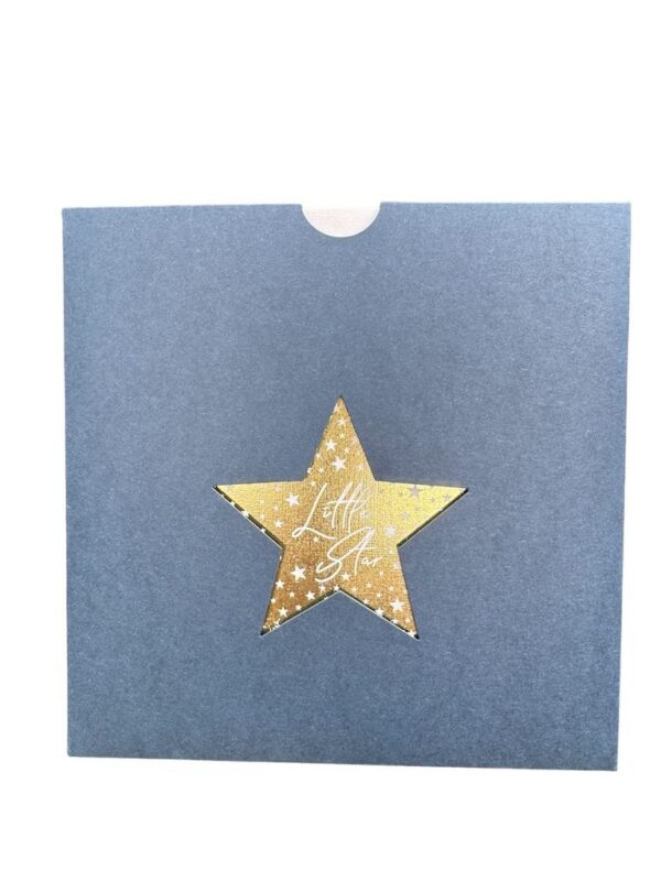 Προσκλητήριο Βάπτισης little star Myr-13053 - Image 2